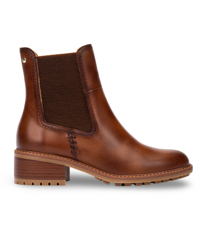 Botín chelsea cuero mujer Pikolinos W0D-8792 Medina