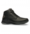Bota con cordones negra