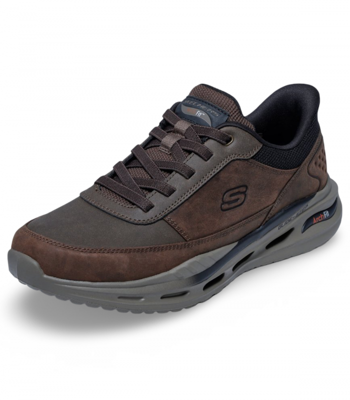 Slip-ins marrón soporte arco SKECHERS 210981 Slip-ins Arch Fit Orvan Moxley