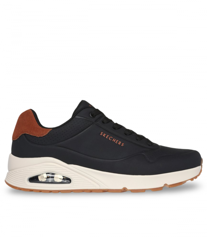 Deportivo negro moderno SKECHERS 183004 Uno Suited on Air