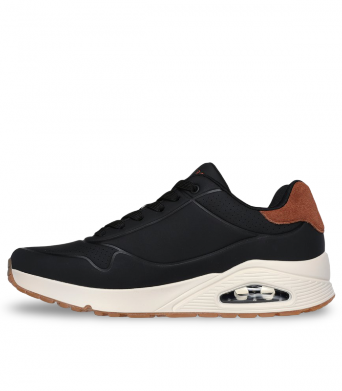 Deportivo negro moderno SKECHERS 183004 Uno Suited on Air