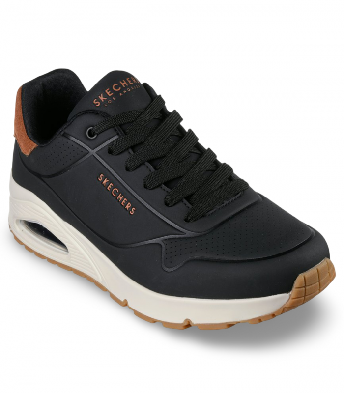 Deportivo negro moderno SKECHERS 183004 Uno Suited on Air