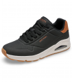 Deportivo negro moderno SKECHERS 183004 Uno Suited on Air