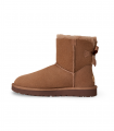Botín piel oveja taupe UGG 1016501 Mini Bailey Bow II