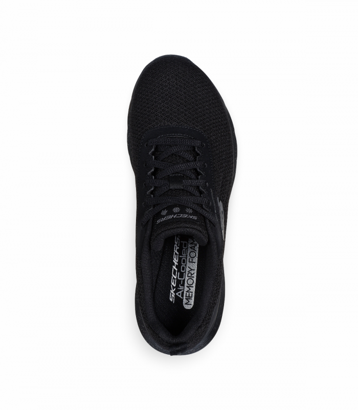 Deportivo Skechers en color negro para mujer.