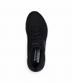 Deportivo Skechers en color negro para mujer.