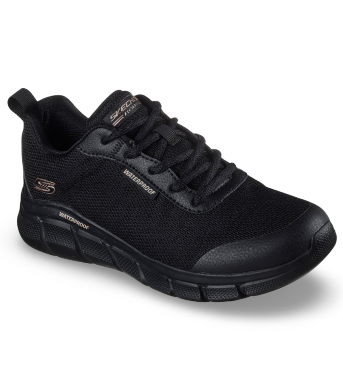 Zapatilla negra con cordones SKECHERS 117351 BOBS B Flex