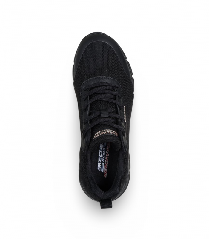 Zapatilla negra con cordones SKECHERS 117351 BOBS B Flex