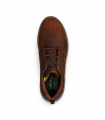 Zapato waterproof en cuero con cordones.
