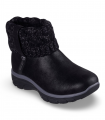 Botín calcetín negro con pelo SKECHERS 168033 Slip-ins Relaxed Fit