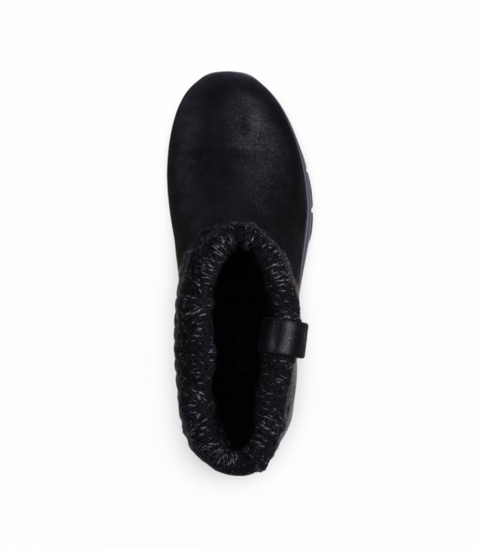 Botín calcetín negro con pelo SKECHERS 168033 Slip-ins Relaxed Fit