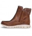 Botín flexible marrón con calcetín SKECHERS 167941 Synergy Lovely Collab