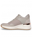 Zapatilla urbana taupe con cuña SKECHERS 177331 Billion 2 Winning Streak