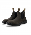 Bota chelsea nobuck marrón Natural World 9080 hombre