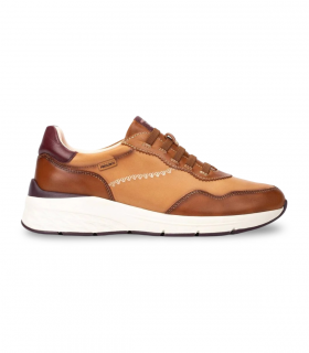 Zapatilla piel almendra mujer Pikolinos W6A-6681C1 Cuenca