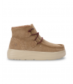 Walk in Pitas SIDNEY. Botín deportivo camel con plataforma, perfecto para looks urbanos