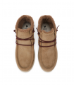 Walk in Pitas SIDNEY. Botín deportivo camel con plataforma, perfecto para looks urbanos