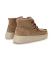 Walk in Pitas SIDNEY. Botín deportivo camel con plataforma, perfecto para looks urbanos