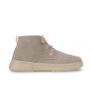 Walk in Pitas FONNA. Botín beige de cordones con protección contra el agua y look urbano