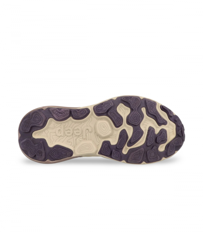 Jeep JL52520A Groove taupe. Deportiva en tonos taupe con suela ancha y cierre de cordones para uso diario