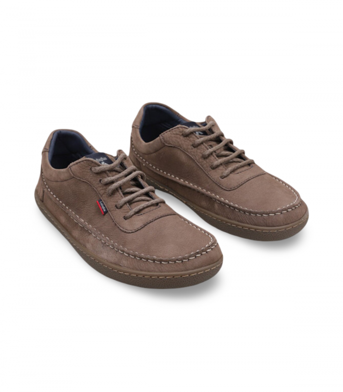 Callaghan 63150 Bukaro Taupe Barefoot. Zapato barefoot marrón con suela flexible y tacto natural
