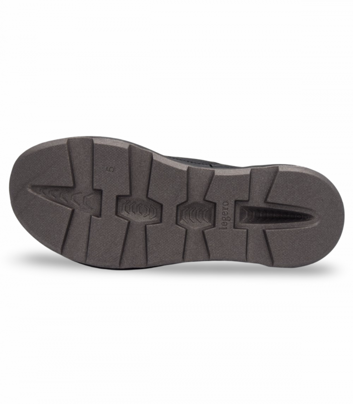 Legero 000331 Negro. Botín piel Gore-Tex negro con suela ligera y diseño casual urbano