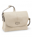 Bandolera beige con solapa amplia Matties 0002019139, ligera y elegante