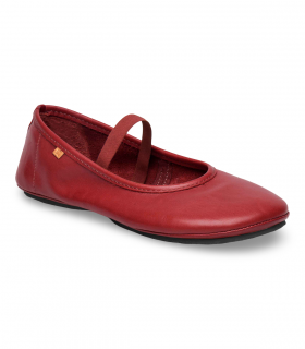 Mercedita roja muy blanda El Naturalista N5820, cómoda
