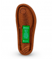 Zueco serraje color cuero con hebilla El Naturalista N5796, clásico