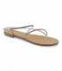 Sandalia plana blanca elegante Nicolas Lainas 67-TC