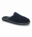 zapatilla chinela color azul marino