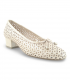 Zapato calado beige verano Roldán 2576