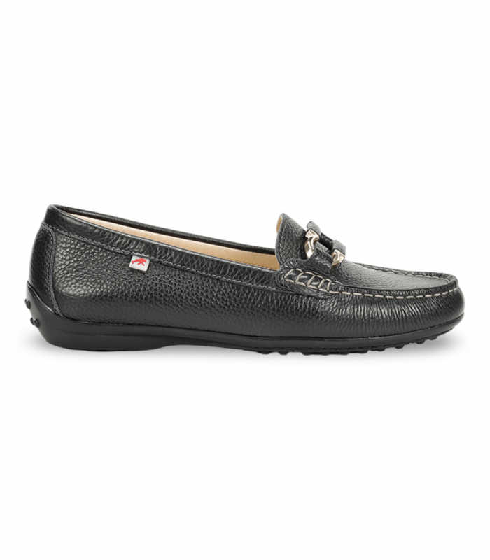 Mocasín negro clásico Fluchos F2156