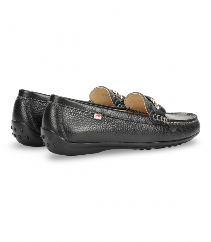 Mocasín negro clásico Fluchos F2156