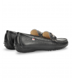 Mocasín negro clásico Fluchos F2156