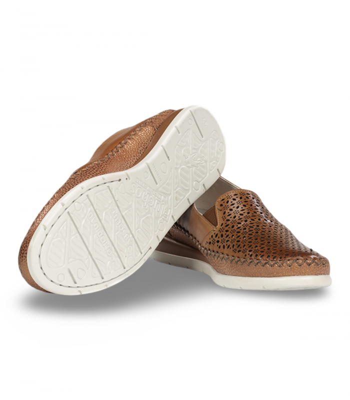 Zapato calado sin cordones Fluchos F2144, transpirable