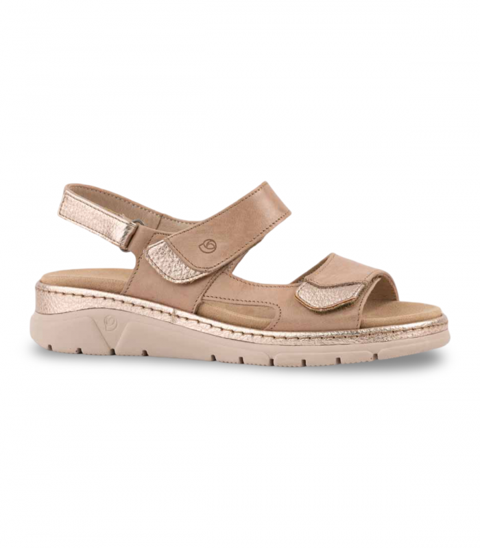Sandalia arena doble velcro Suave 3351