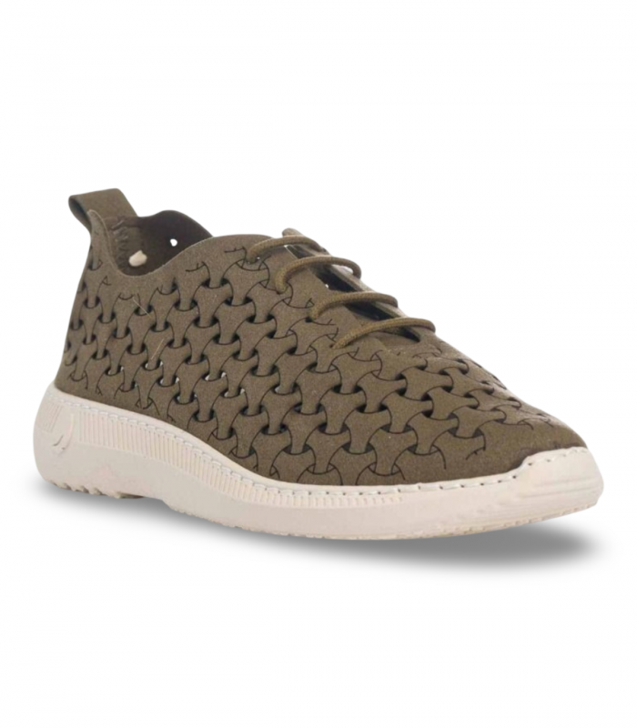Deportivo ligero color kaki Eoligeros Liberté, flexible y cómodo