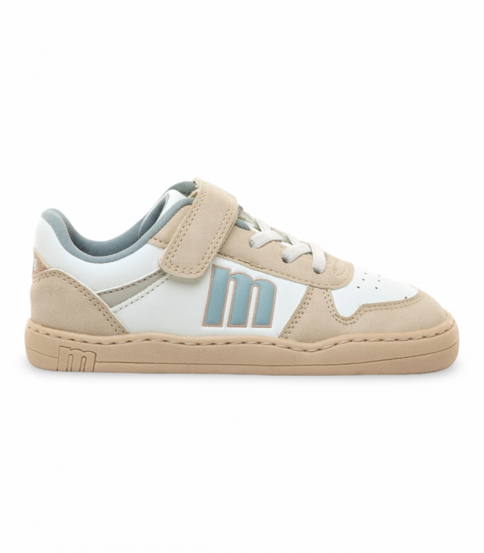 Deportivo infantil barefoot blanco Mustang