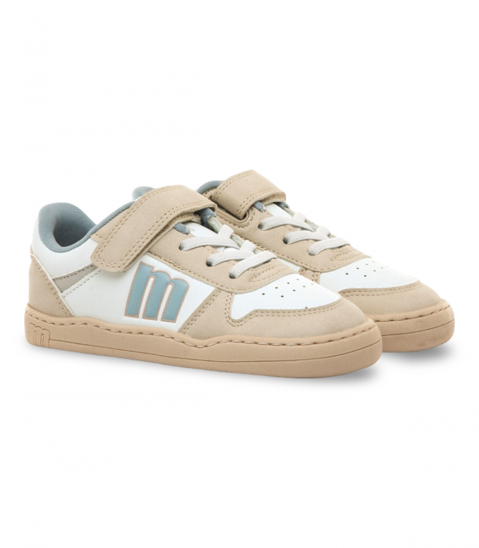 Deportivo infantil barefoot blanco Mustang
