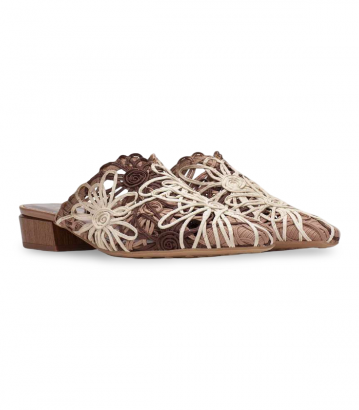 Zueco floral destalonado ligero Hispanitas HV264840