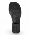 Sandalia negra plana piel Camper K201486-005