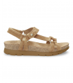 Sandalia velour cuero bio Panama Jack Sally