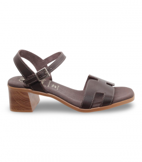 Sandalia marrón pala H Oh My Sandals 5901