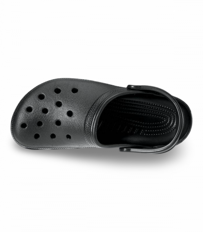 Zueco clásico negro ultraligero Crocs Classic 10001
