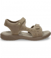 Sandalia taupe velcro acolchada Panama Jack Nilo
