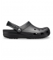 Zueco clásico negro con correa trasera Crocs Classic 10001