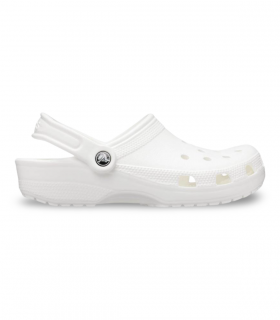 Zueco clásico blanco de secado rápido Crocs Classic 10001