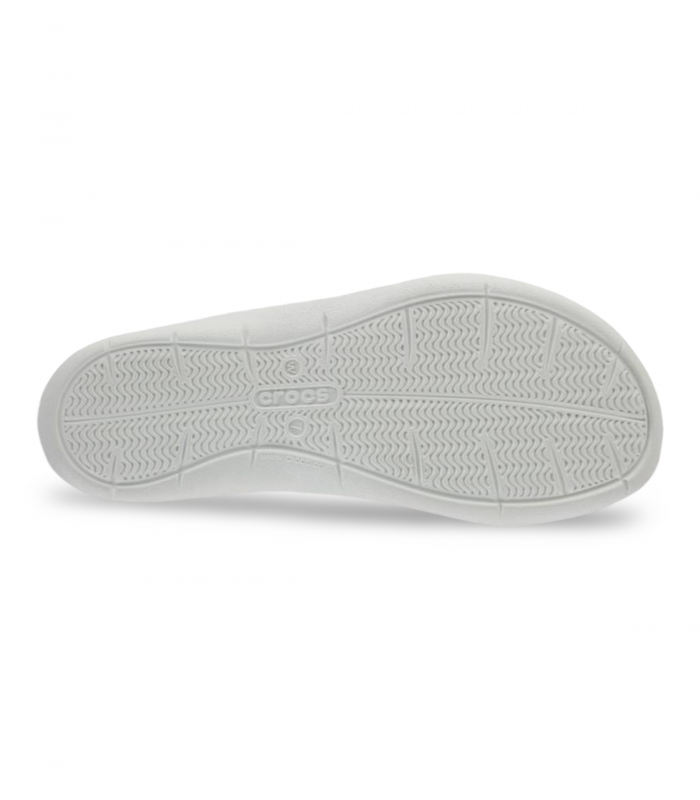 Sandalia deportiva negro blanco Crocs Swiftwater, flexible y cómoda