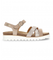 Sandalia blanca confort premium Mephisto Thina